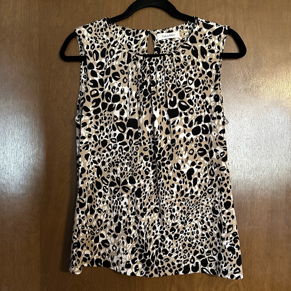 Calvin Klein Animal Print Tank Top